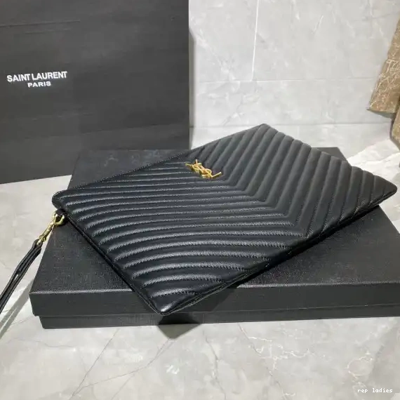 Repladies REP MONOGRAM CLUTCH YSL 0622